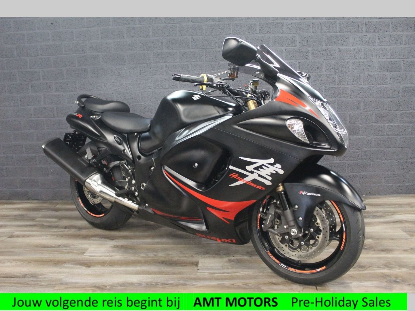 SUZUKI GSX-R 1300 HAYABUSA (bj 2009) 37,957 km MAT ZWART, SUZUKI, 1340 cc, 4 cilinders, Motorrijbewijs A