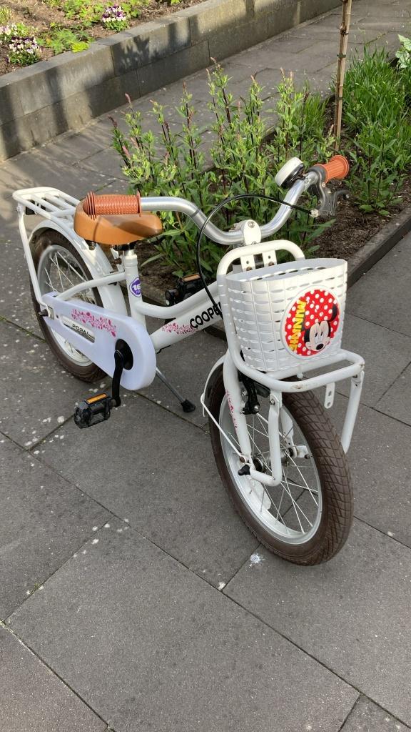 Popal Cooper meisjesfiets 16 inch, Ophalen, Popal, 16 inch, Handrem