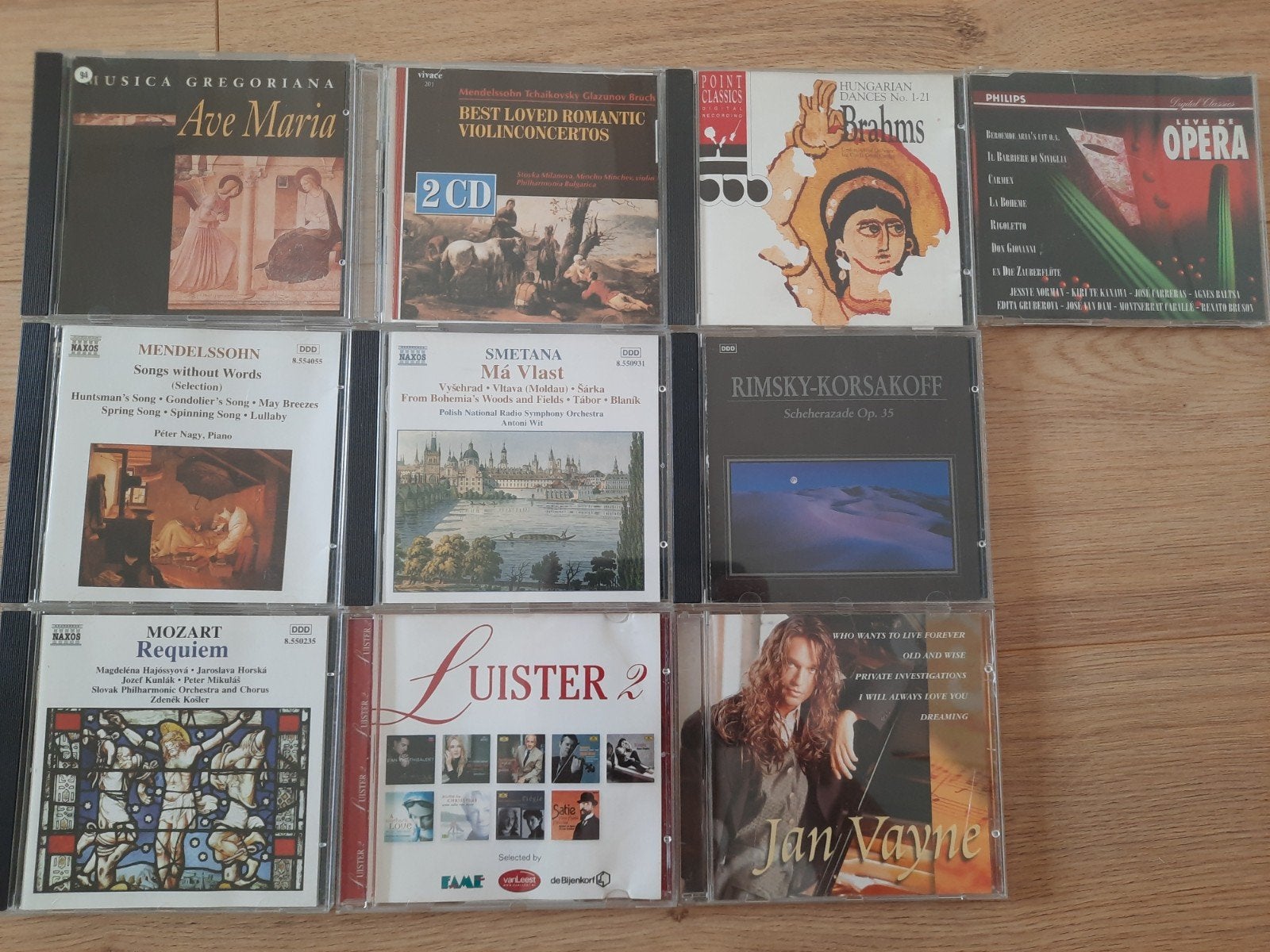 Verschillende cd's klassiek, Ophalen of Verzenden, Classicisme, Zo goed als nieuw, Overige typen