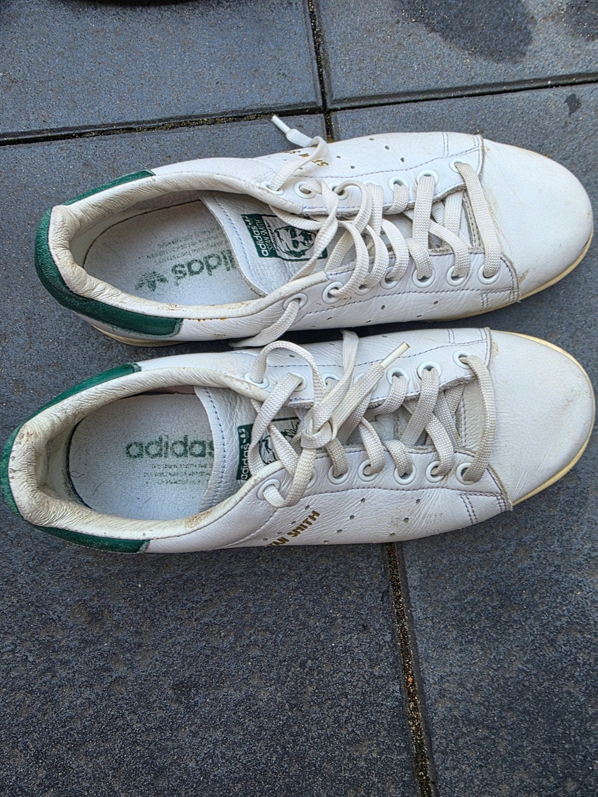 Adidas Stan Smith sneakers wit/groen, Adidas, Wit, Ophalen of Verzenden, Sneakers of Gympen