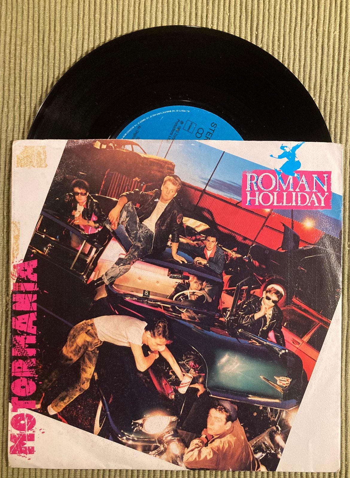 Vinyl single Roman Holliday - Motormania, Gebruikt, 7 inch, Ophalen of Verzenden, Pop