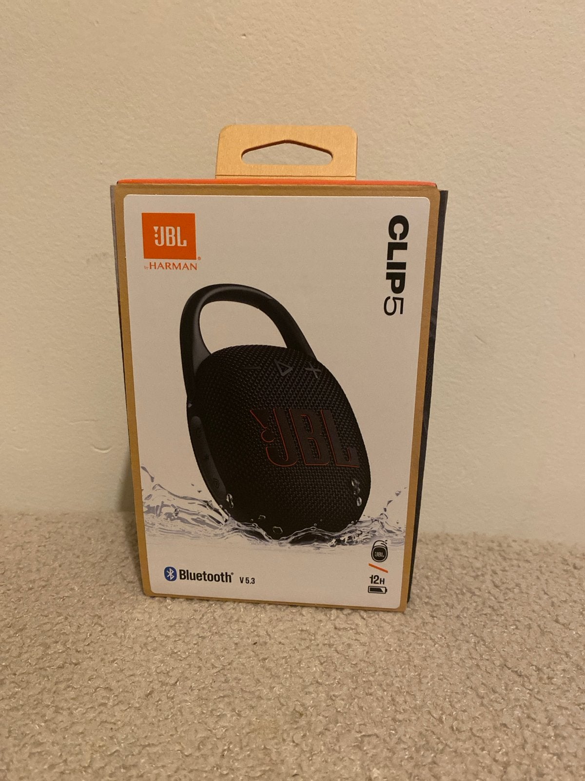 JBL Clip 5 Draagbare Bluetooth Speaker - Nieuw in Doos, Ophalen, JBL, Nieuw, Draagbare speaker