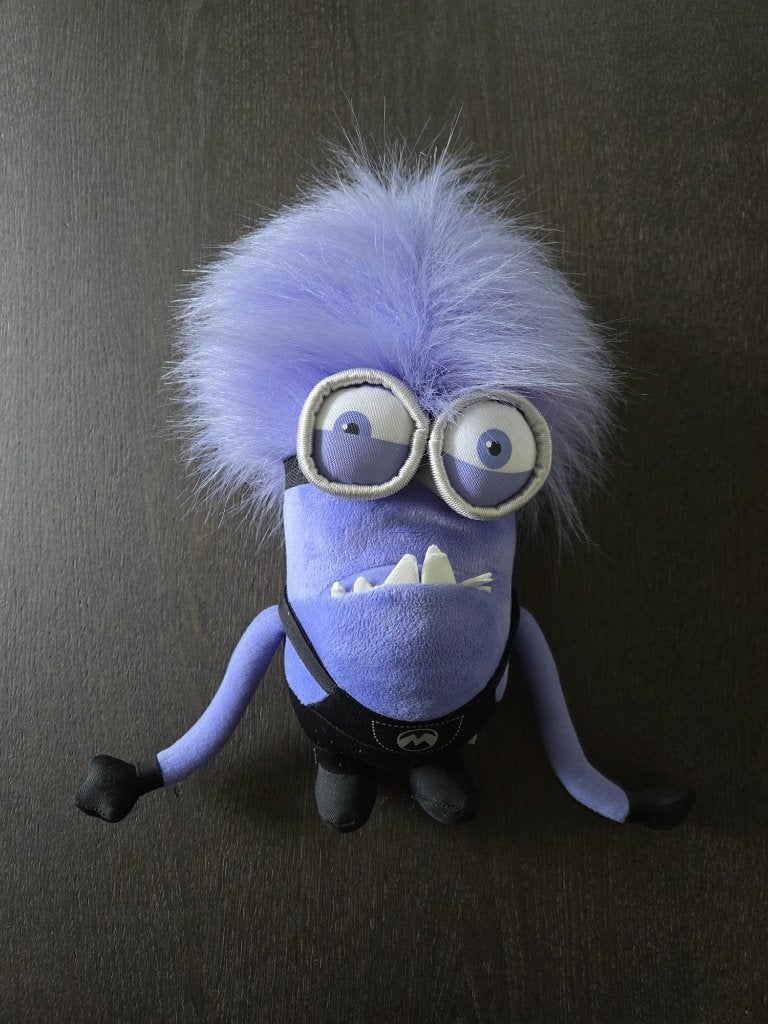 paarse evil minion ruim 30 cm hoog despicable me, Paars, Disney, Overige karakters, Overige typen