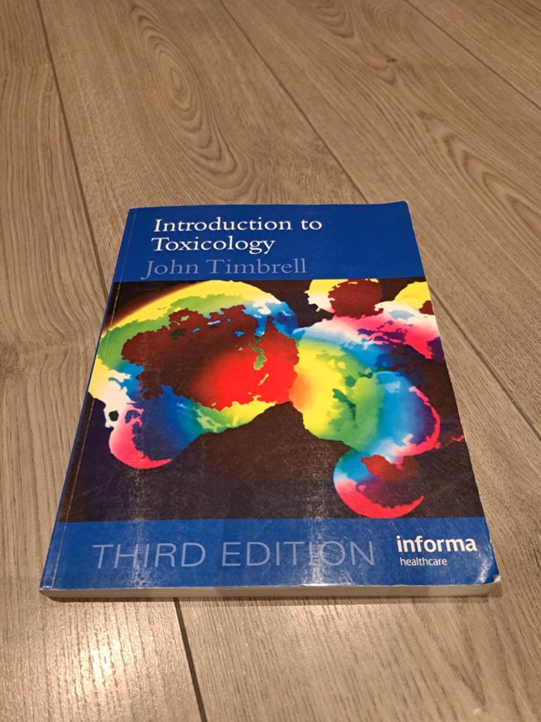 Introduction to Toxicology - John Timbrell (3e editie), Gelezen, John Timbrell, Beta, HBO