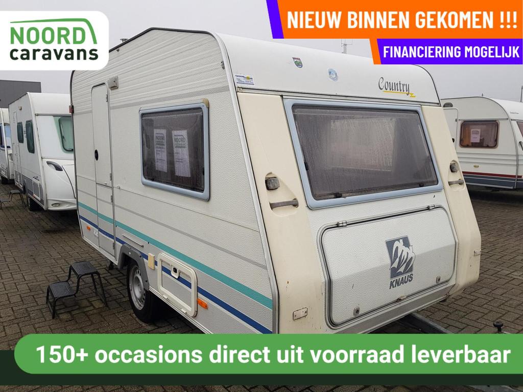 Knaus COUNTRY 350 VOORTENT + TREINZIT + LICHTGEWICHT, Caravans en Kamperen, Caravans, Bedrijf, Tot en met 3, Knaus, 5 tot 6 meter