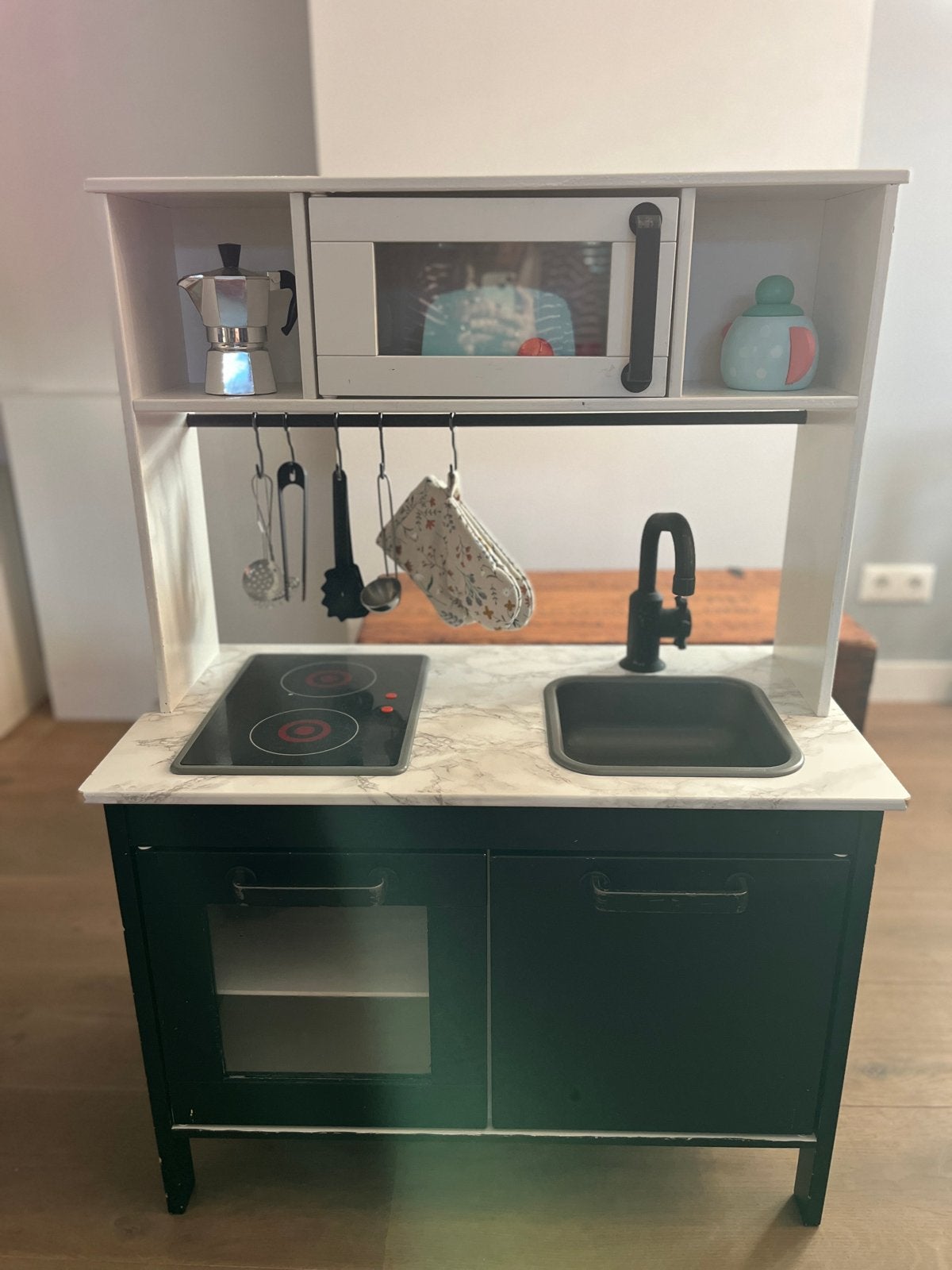 Gepimpte IKEA Duktig Keuken met Accessoires, Kinderen en Baby's, Speelgoed | Educatief en Creatief, Ophalen, Gebruikt