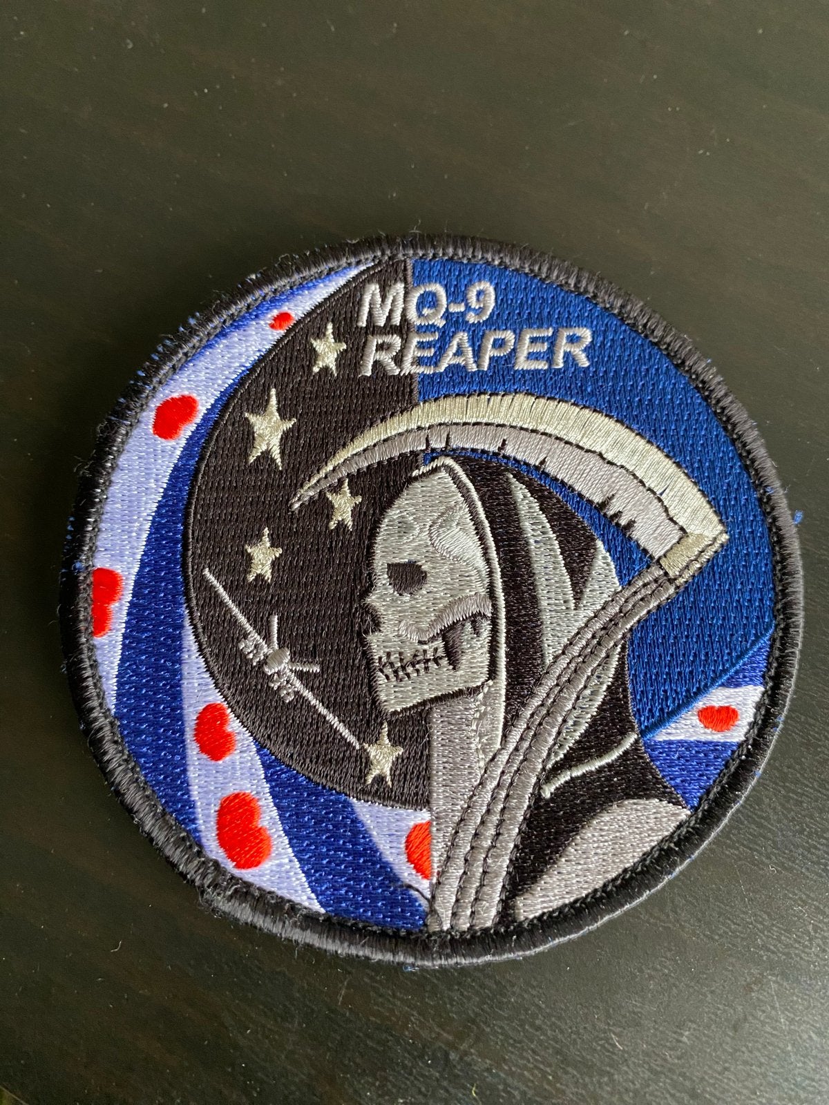 MQ-9 Reaper Patch - Militaire Embleem, Ophalen of Verzenden, Zo goed als nieuw, Overige typen