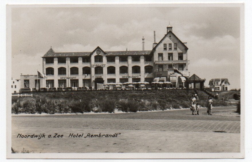 Noordwijk aan Zee Hotel Rembrandt, Ophalen, 1940 tot 1960, Ongelopen, Zuid-Holland
