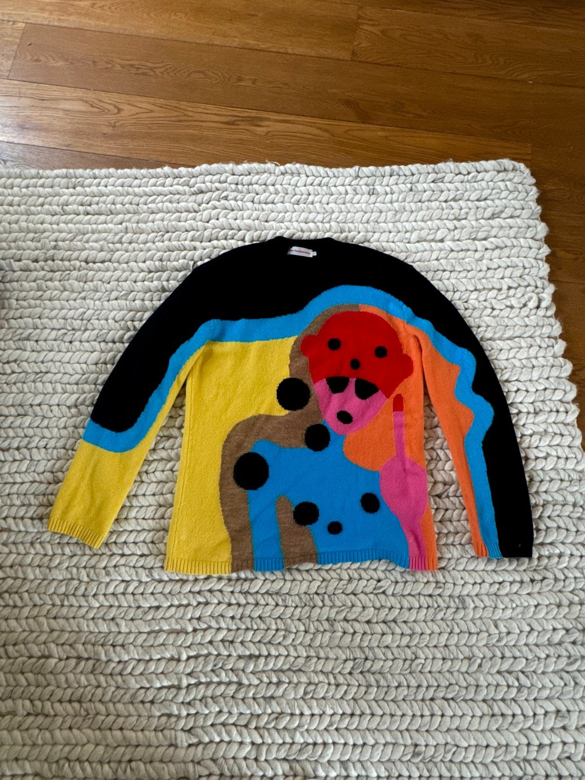 Walter Van Beirendonck Super Walter Knit trui L, Ophalen of Verzenden, Zo goed als nieuw, Maat 52/54 (L), Overige kleuren