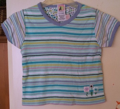 Maat 98 Gestreept Gymboree shirt NIEUW (0194) a, Meisje, Gymboree, Nieuw, Ophalen of Verzenden