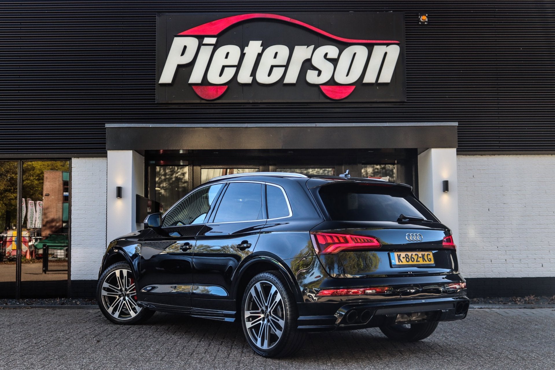 Audi SQ5 3.0 TFSI ABT B&O VIRTUAL APPLE CARPLAY TREKHAAK, Auto's, Automaat, Gebruikt, 2995 cc, Lichtsensor