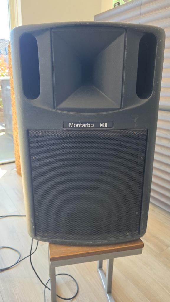 Gezocht: MONTARBO MT360A SPEAKER, Muziek en Instrumenten, Ophalen of Verzenden, Gebruikt, Minder dan 500 watt