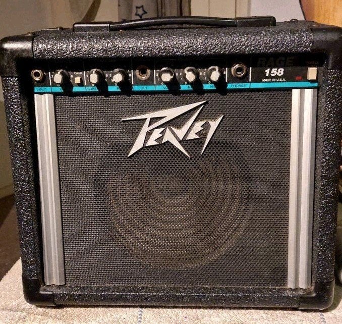 Peavey 158 Rage gitaarversterker, Ophalen of Verzenden, Gebruikt, Gitaar, Minder dan 50 watt
