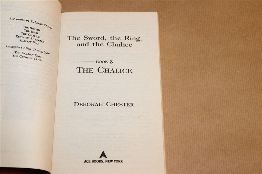 The Chalice — Boek 3, Kelk van Eeuwig Leven, Boeken, Ophalen of Verzenden, Gelezen