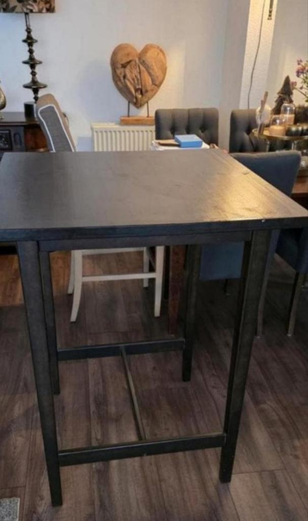 Bartafel incl 3 luxe stoelen, Ophalen of Verzenden, Zo goed als nieuw