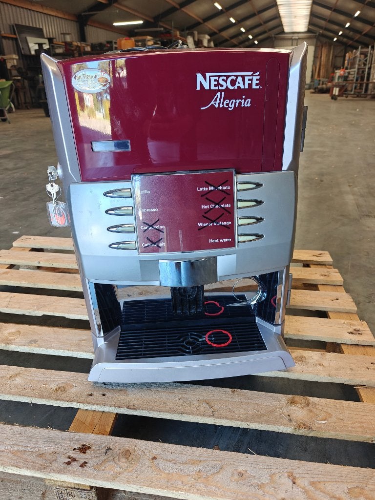 Nescafe Alegria koffiezetapparaat, Ophalen, 10 kopjes of meer, Koffiemachine, Koffiebonen