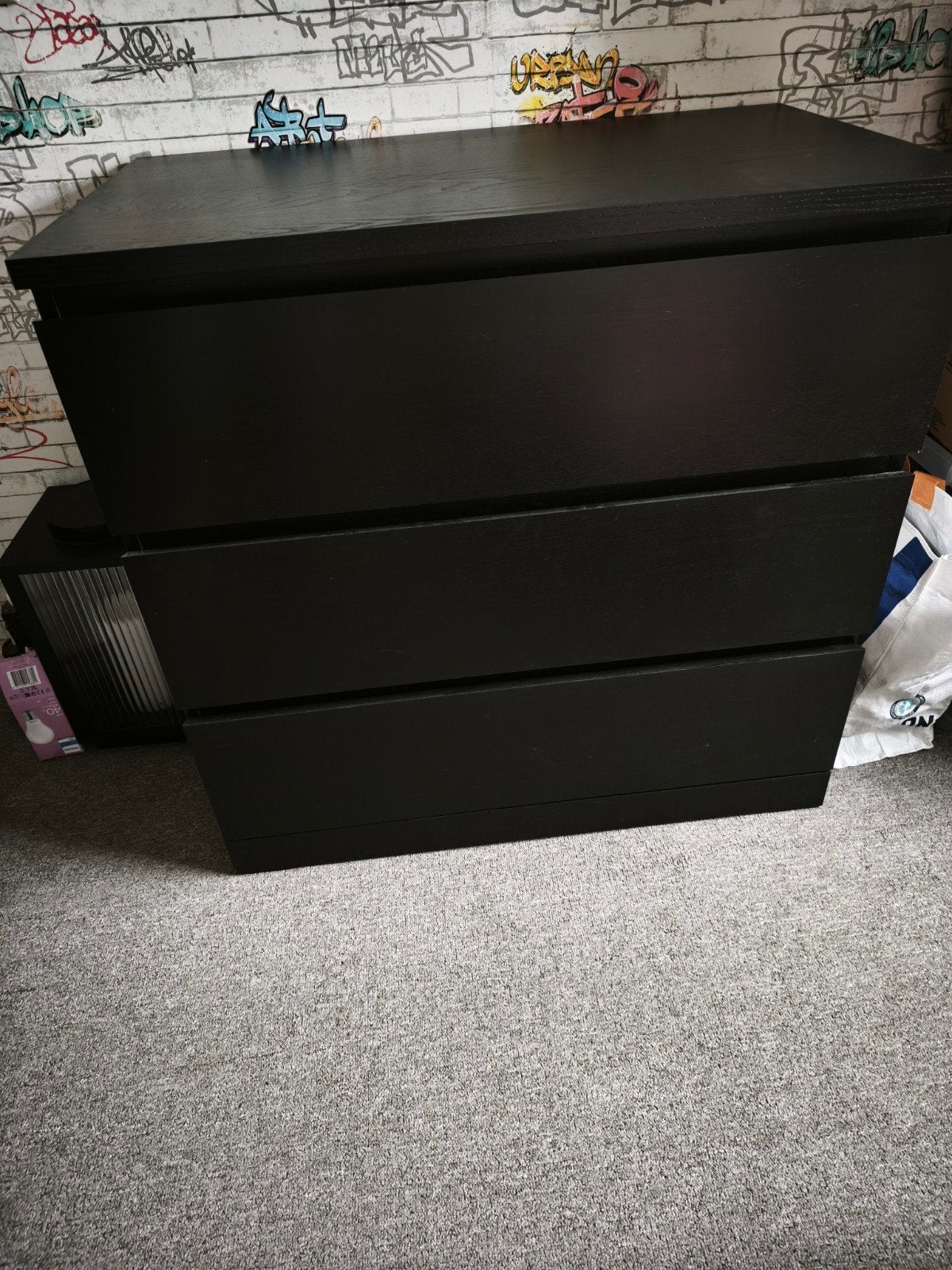 ikea malm ladenkast, Ophalen, 50 tot 100 cm, 3 of 4 laden, Minder dan 100 cm
