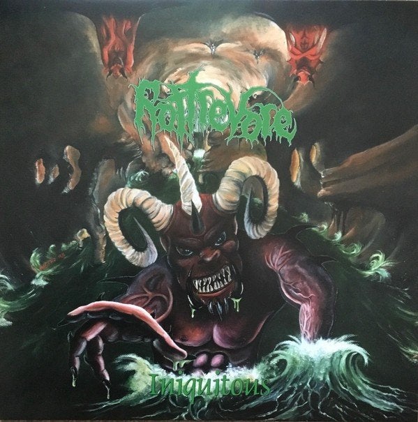 Rottrevore ‎– Iniquitous  lp  death metal  nieuw  new, 1990 - 1999, Ophalen of Verzenden, 12 inch, Limited edition