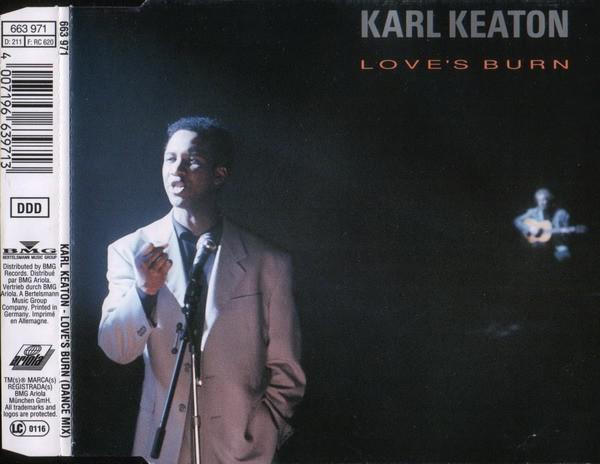 KARL KEATON CD SINGLE LOVE'S BURN, 6 singles of meer, Ophalen of Verzenden, Zo goed als nieuw, Pop