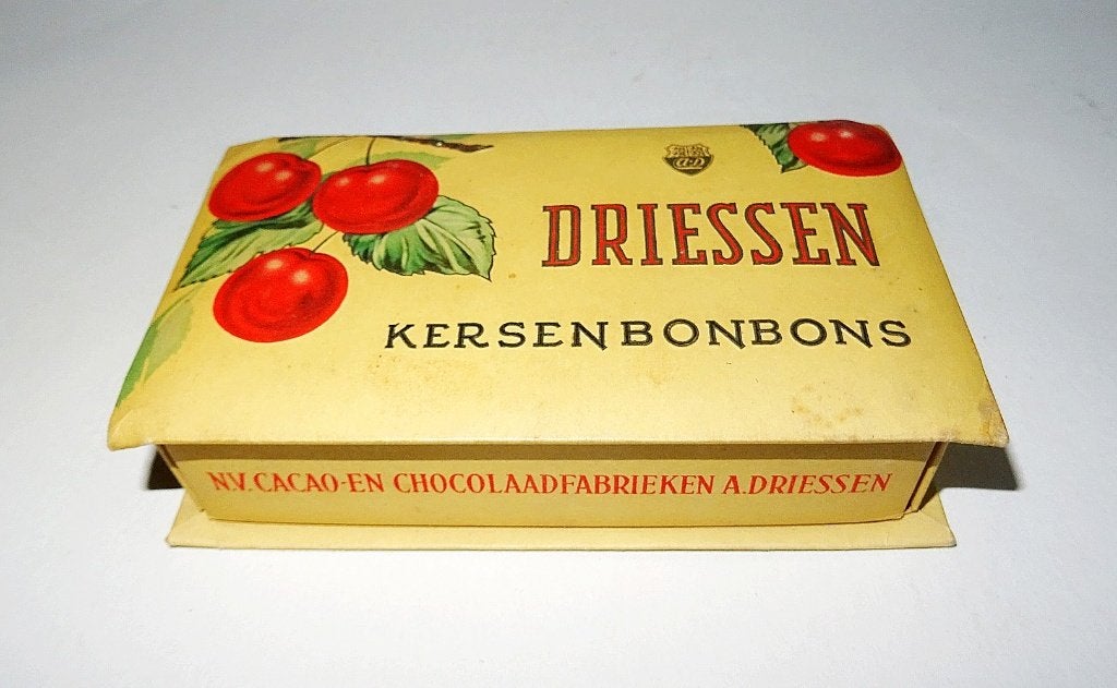Doosje Driessen Kersenbonbons jaren '20, Ophalen of Verzenden, Gebruikt