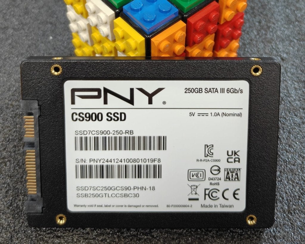 PNY CS900 250GB SSD, Intern, PNY, Ophalen of Verzenden, Zo goed als nieuw