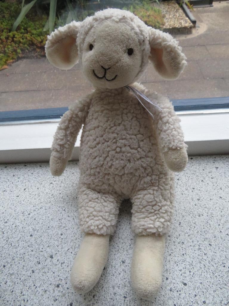 Schaap Lamb Leo no 1 wit/ creme merk Happy Horse, Ophalen of Verzenden, Zo goed als nieuw, Wasbaar, Middelgroot (20 tot 80 cm)