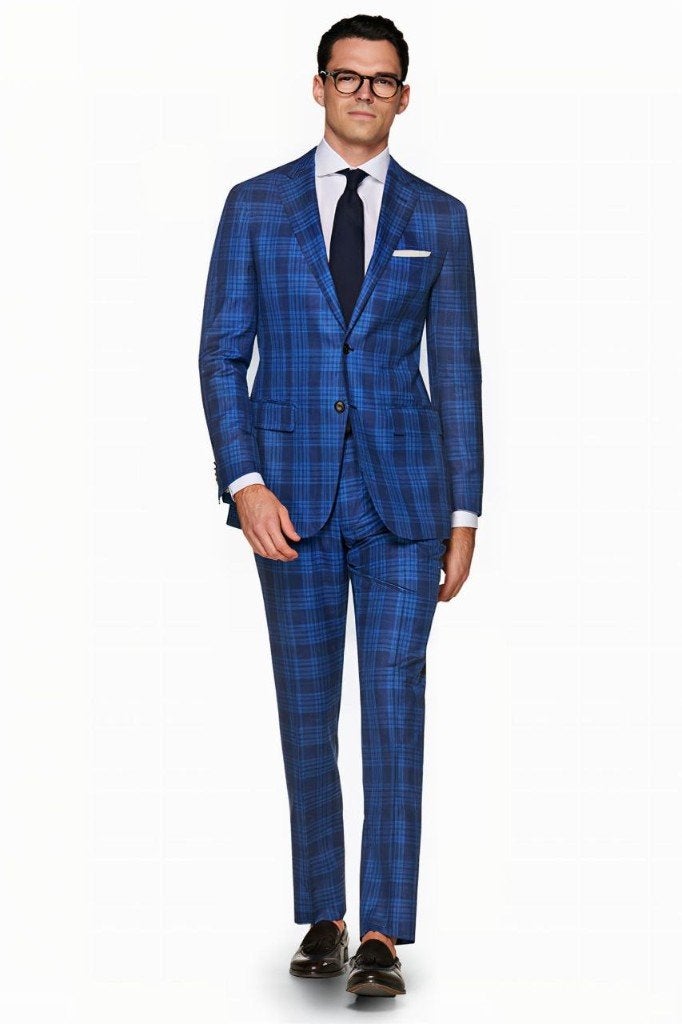 Suitsupply Sienna Blue Pak Heren Maat 48, Nieuw, Suitsupply, Verzenden, Maat 48/50 (M)