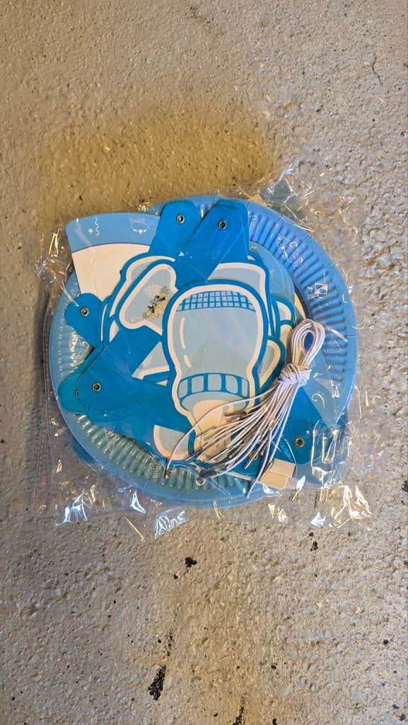 Babyshower slingers en bordjes, Ophalen of Verzenden, Nieuw, Feestartikel, Geboorte of Huwelijk