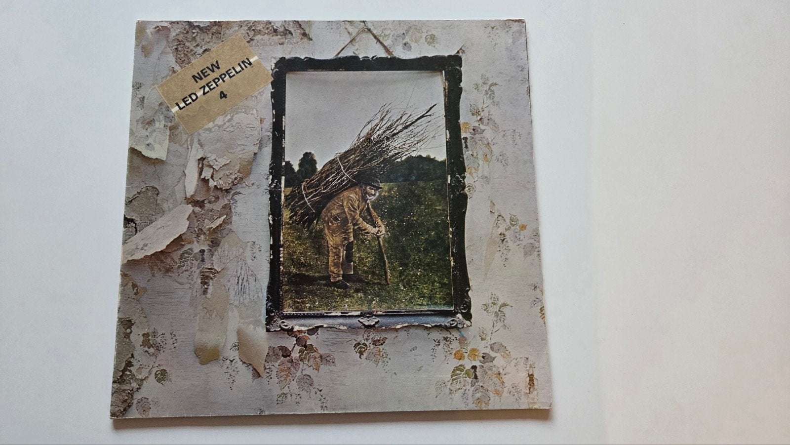 Led Zeppelin IV (Zoso) vinyl album Germany 1971, LP, Rock, Gebruikt, Originele persing