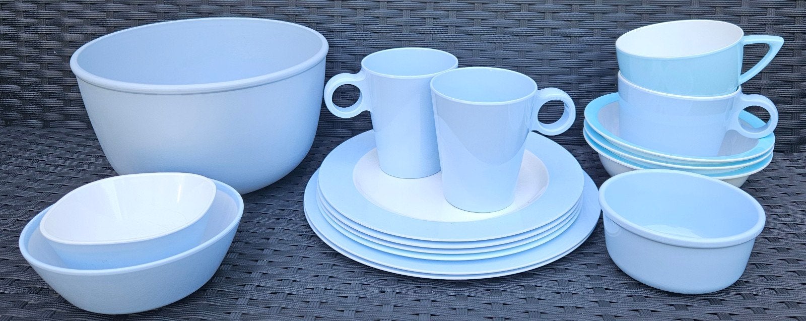 Mepal Mix & Match Bleu Campingservies 2 Personen, Ophalen of Verzenden, Zo goed als nieuw