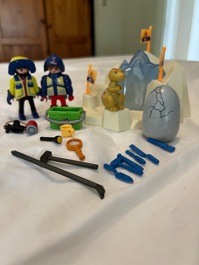 Playmobile expeditie dinosaurus 3193, Ophalen, Complete set, Overige typen, Zo goed als nieuw