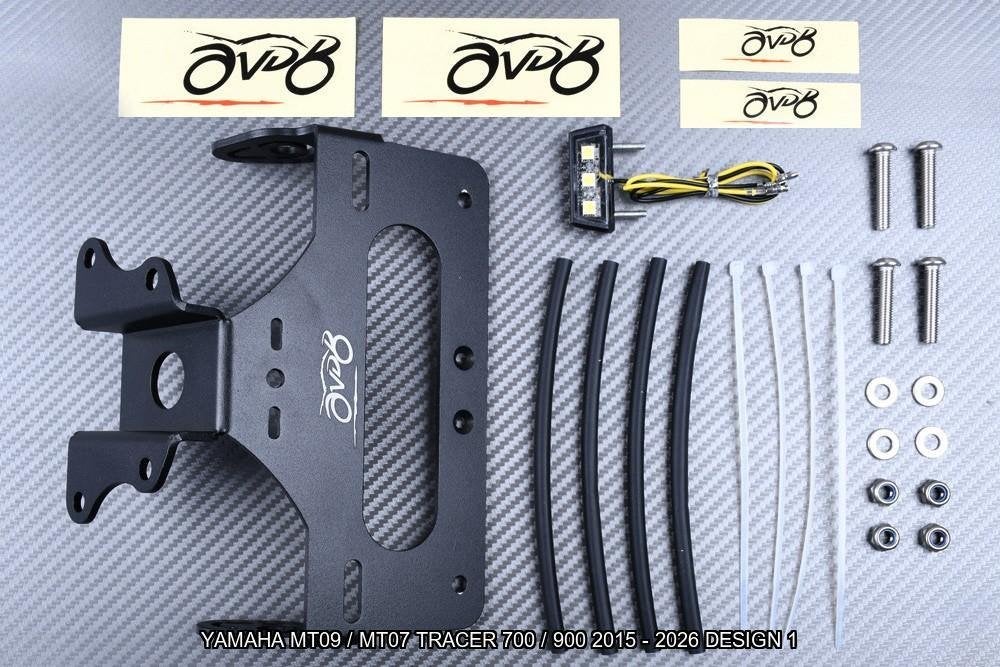 Kentekenplaathouder YAMAHA MT09 / TRACER 7 700 900 2015 2026