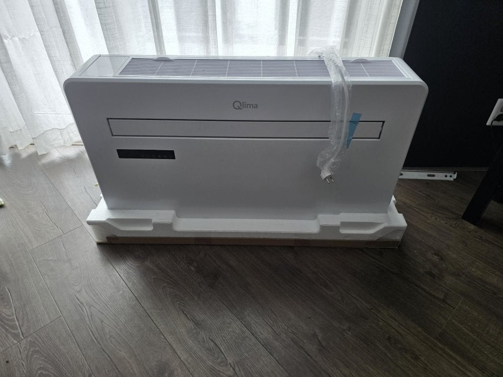 Qlima WDH 435 monoblock airco 3,5kW, Witgoed en Apparatuur, Ophalen, Koelen en Ontvochtigen, Nieuw, 3 snelheden of meer