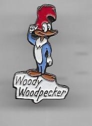 WOODY WOODPECKER STRIP PIN, Verzamelen, Speldjes, Pins en Buttons, Ophalen of Verzenden, Gebruikt, Overige onderwerpen, Speldje of Pin