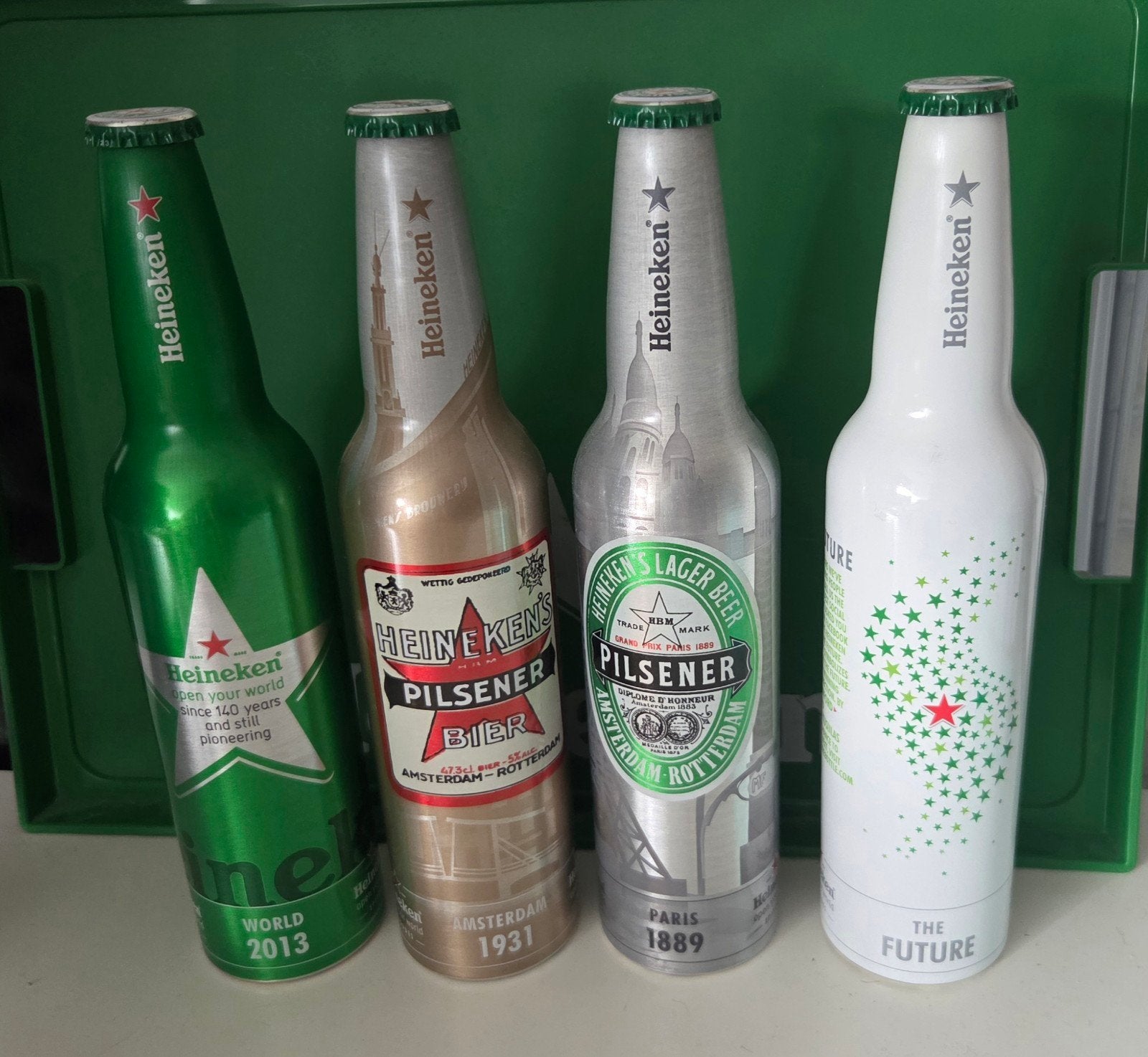 Heineken Limited Edition Bierflessen Collectie, Ophalen of Verzenden, Zo goed als nieuw