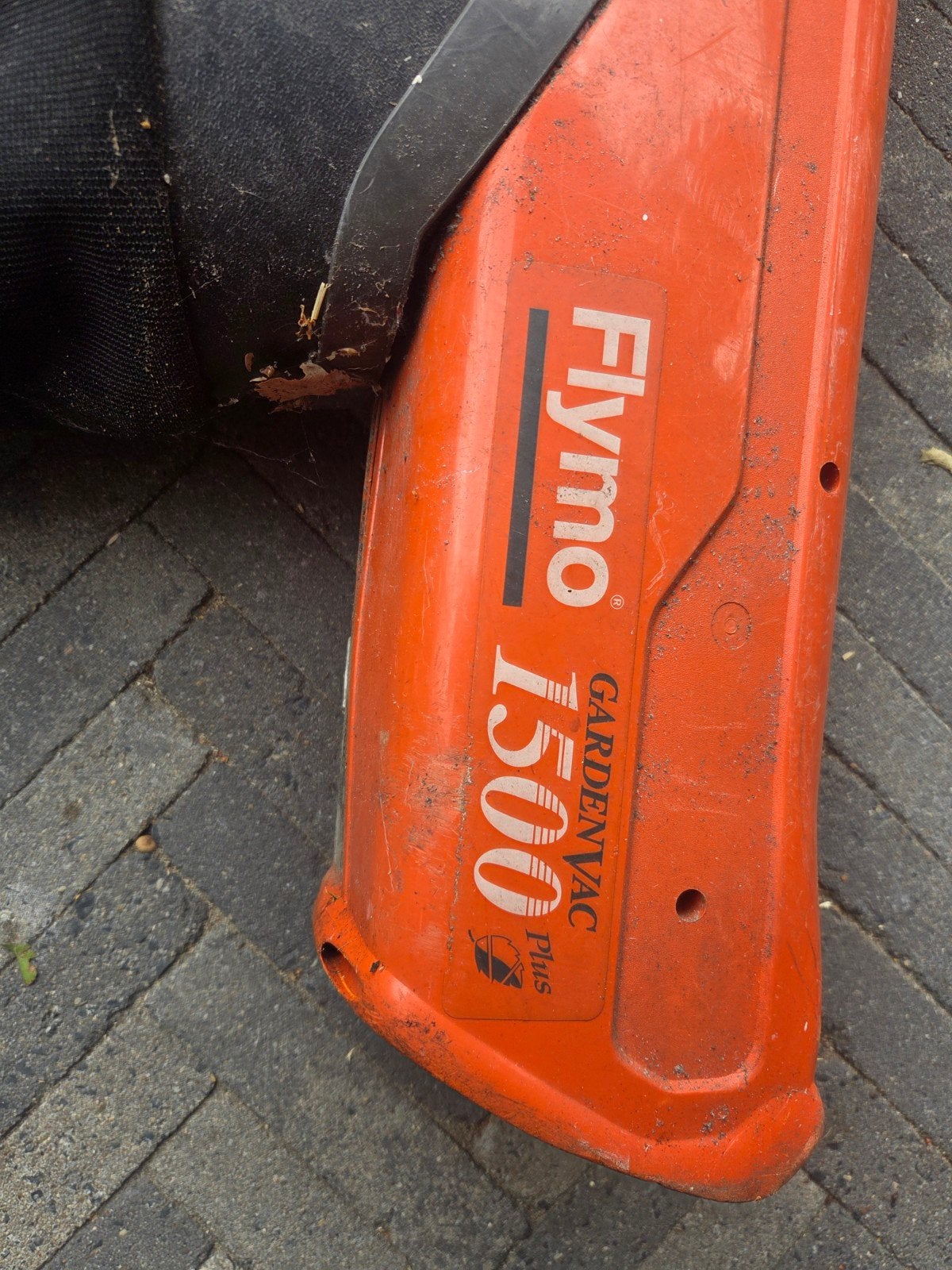 Flymo GardenVac 1500 Plus Bladblazer/Bladzuiger, Tuin en Terras, Bladblazers, Gebruikt, Handgedragen, Elektrisch, Met opvangzak