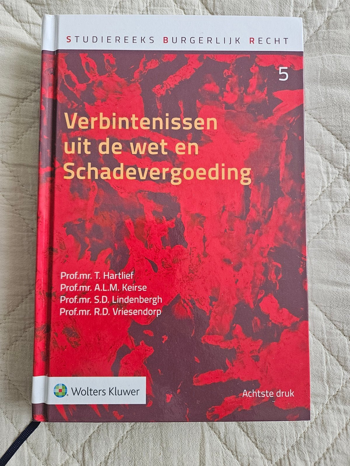 Verbintenissen uit de wet en Schadevergoeding, Ophalen of Verzenden, Zo goed als nieuw, S.D. Lindenbergh; R.D. Vriesendorp; A.L.M. Keirse; T. Hartlief