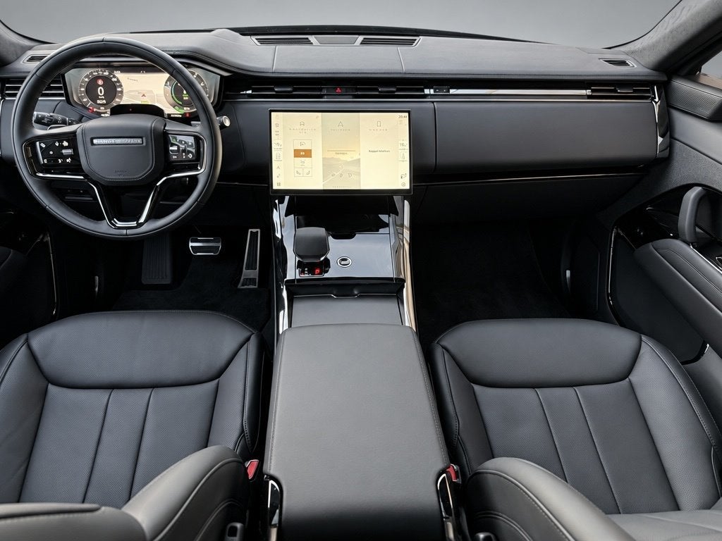 Land rover Range Rover Sport P550e Autobiography | Black Pac, Auto's, Automaat, Dealer onderhouden, Gebruikt, Euro 6