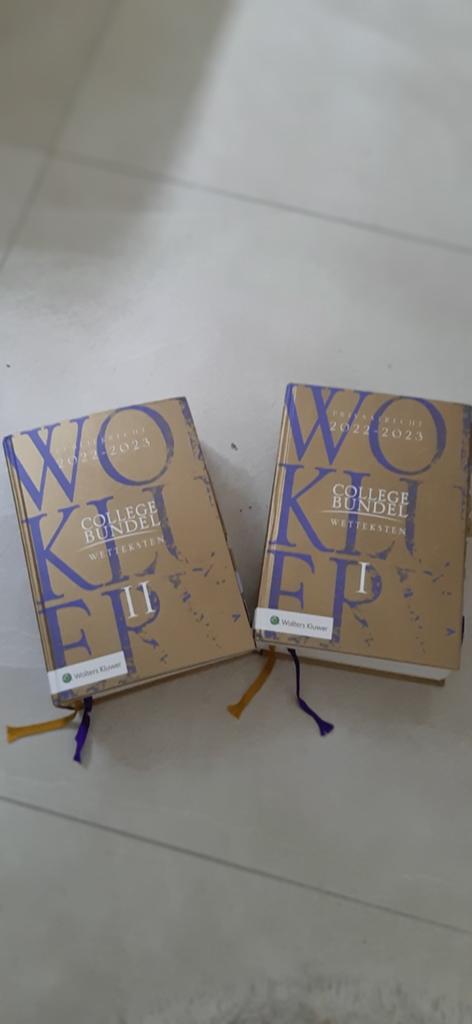 Wetboeken publiekrecht en privaatrecht 2022-2023, Ophalen of Verzenden, Beta