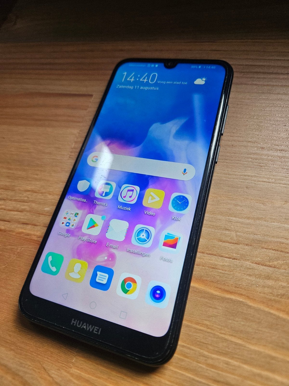 Huawei Y6 2019 Zwart | 32GB | Smartphone Telefoon Android, Telecommunicatie, Gebruikt, Zwart, Touchscreen, Ophalen of Verzenden