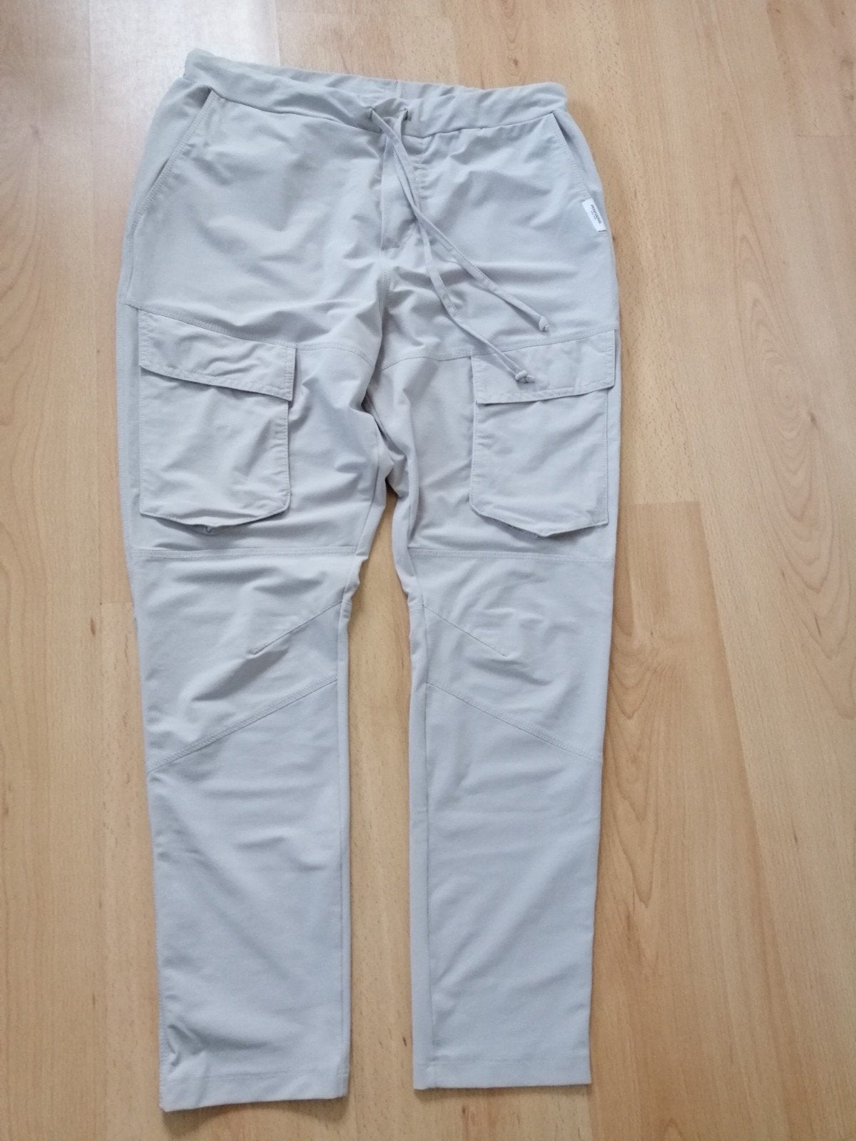 Broek Penn & Ink. Zand/Kit. Maat 40. Travelstof. Cargobroek, Maat 38/40 (M), Penn & Ink, Beige, Ophalen of Verzenden
