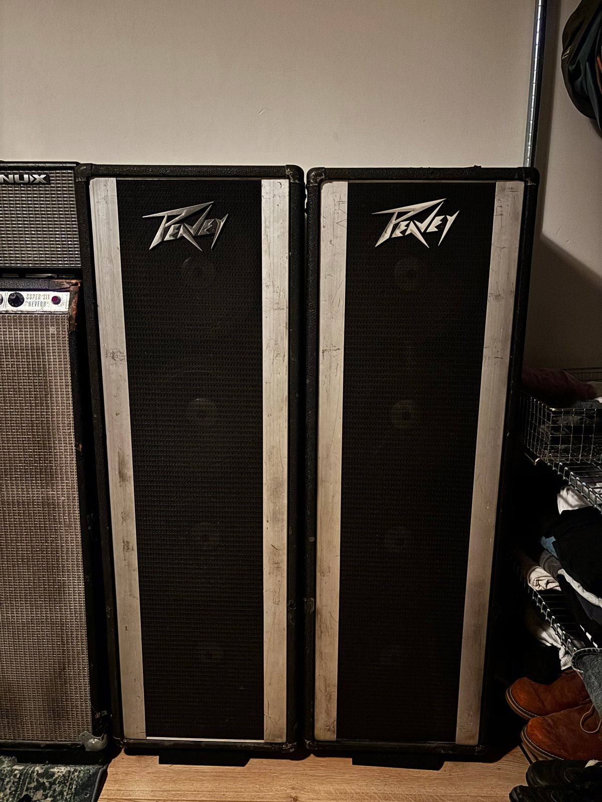 Peavey 812 Standard PA Gitaar Speakerkasten Cabinet '70s, Ophalen, Gebruikt, Gitaar, 100 watt of meer