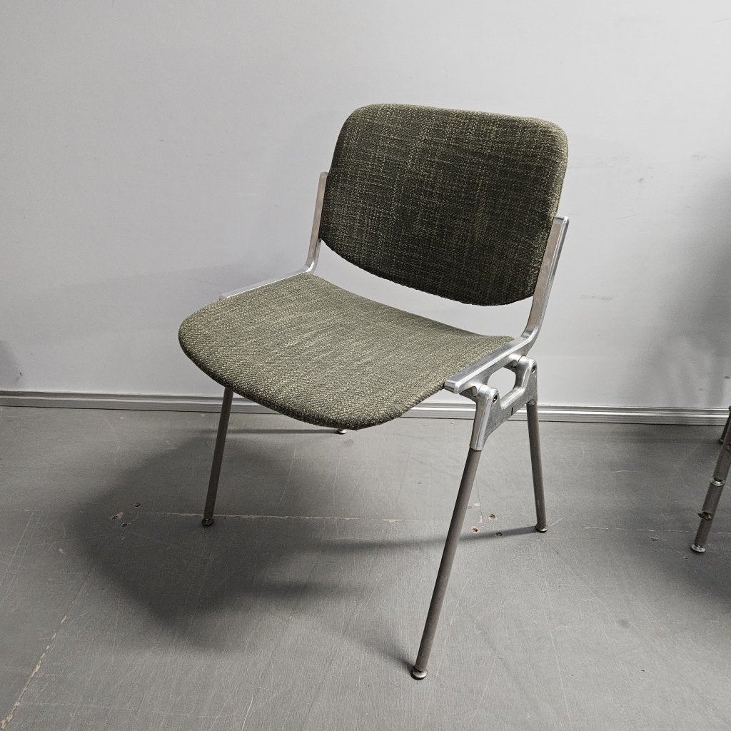 Castelli retro vintage stoel - nieuwe stof, Niet ingevuld, Gebruikt, Niet ingevuld, Niet ingevuld