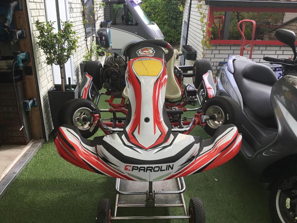 Parolin Kart - Klaar voor de Racebaan, Sport en Fitness, Karting, Ophalen of Verzenden, Gebruikt, Kart
