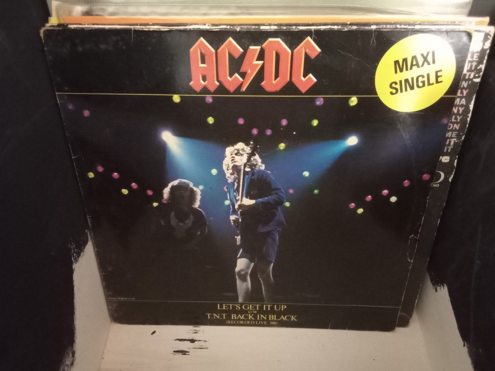 AC-DC VINYL LP ZIE FOTO, Ophalen of Verzenden, Gebruikt