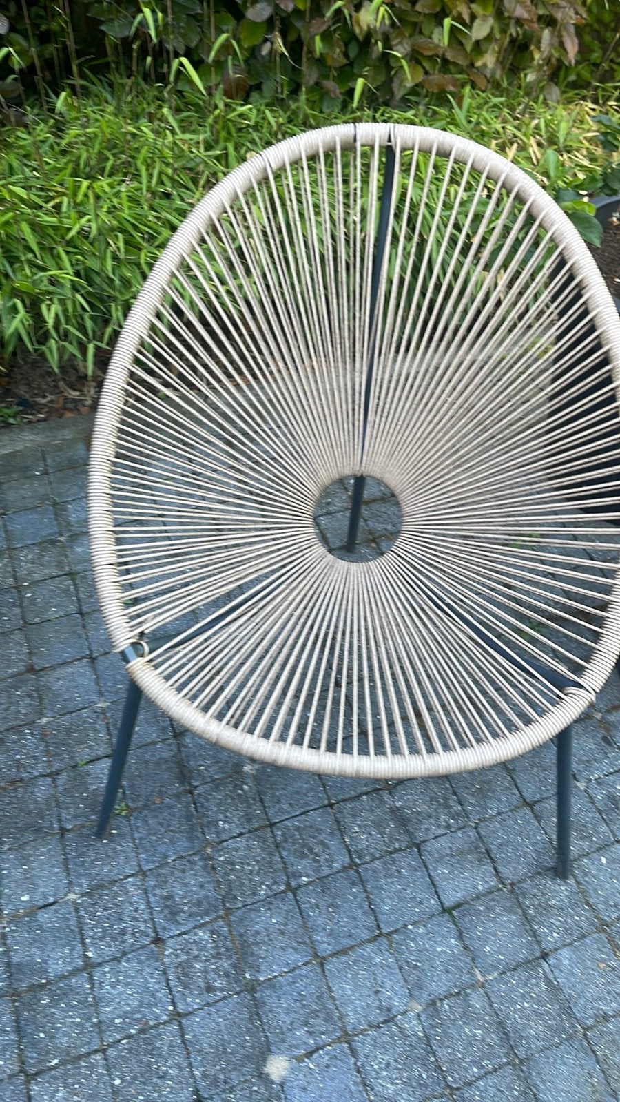 Tuinstoel zit heerlijk!, Ophalen, Gebruikt, Kunststof