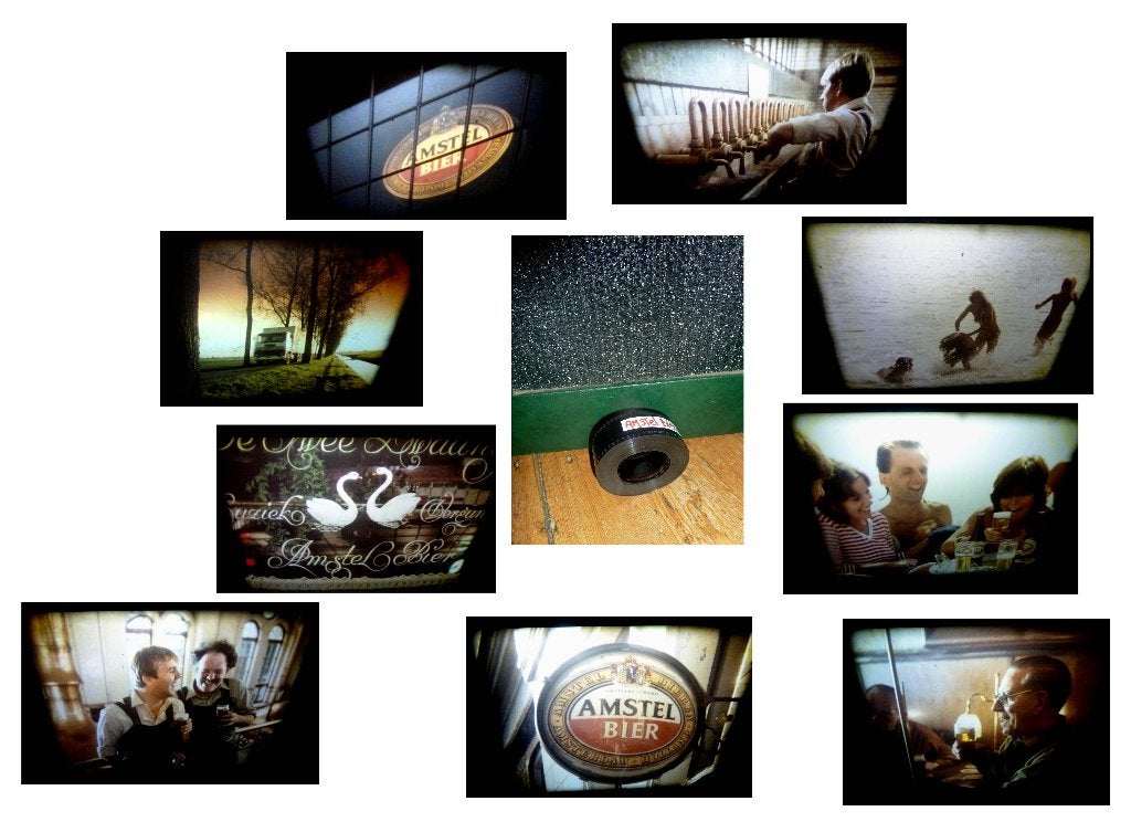 35mm film Reklame - Amstel Bier - jaren 70? 80? -, Audio, Tv en Foto, Ophalen of Verzenden, 35mm film