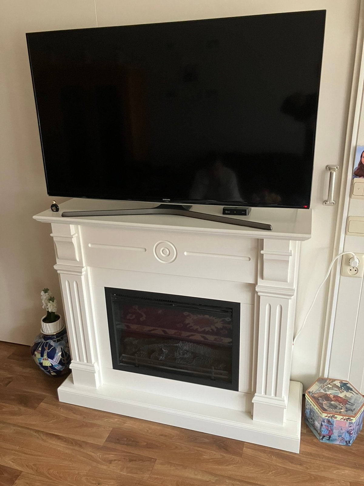 Tv Samsung, Ophalen, 50 Hz, Zo goed als nieuw, Samsung