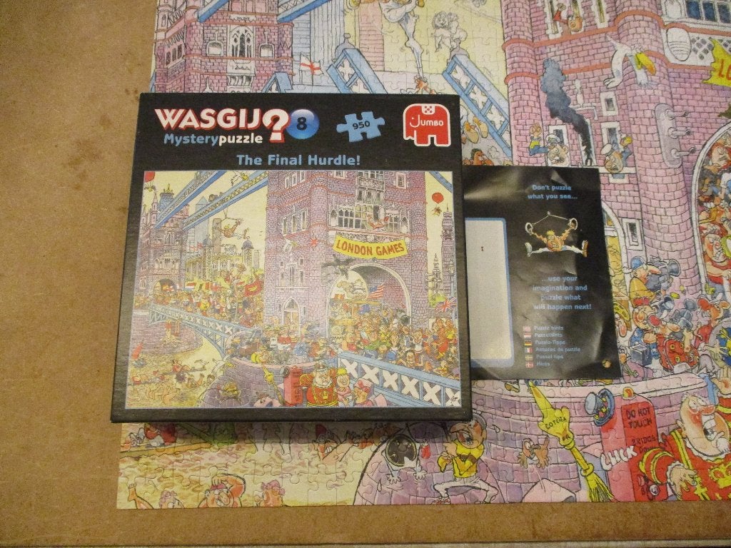 Jumbo Wasgij Mysterie Puzzle no 8, Hobby en Vrije tijd, Denksport en Puzzels, Ophalen of Verzenden, 500 t/m 1500 stukjes, Zo goed als nieuw