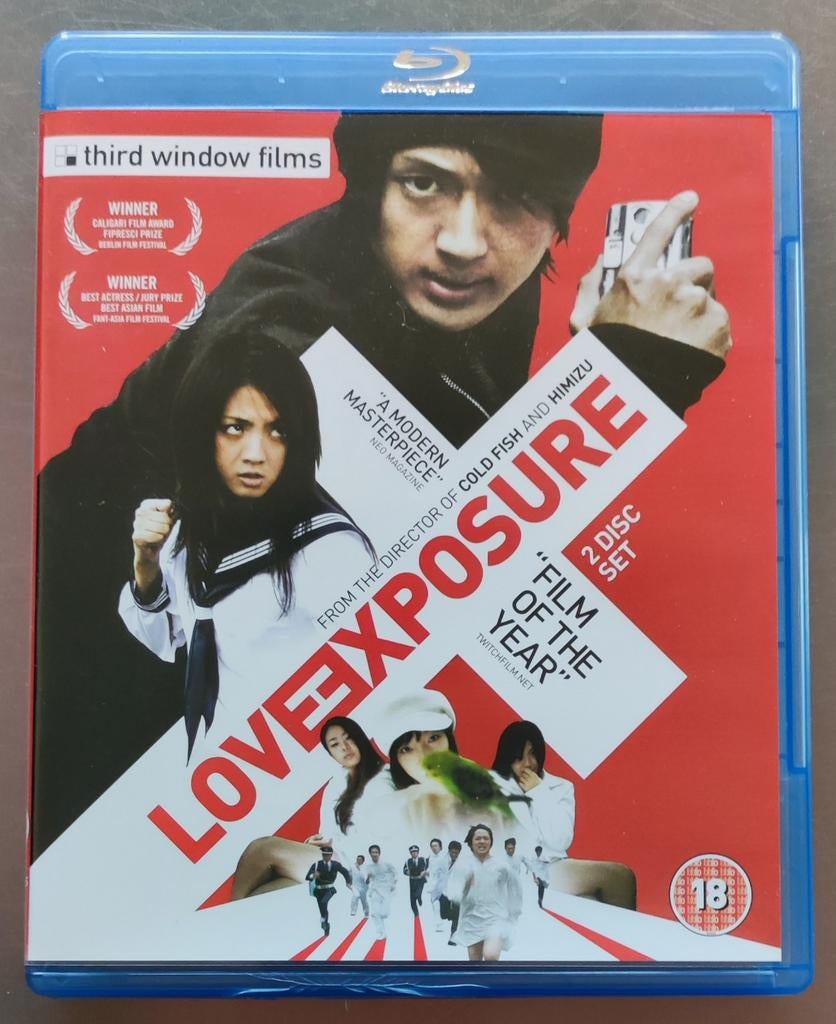 Love Exposure - blu-ray (Third Window), Ophalen of Verzenden, Zo goed als nieuw, Overige genres